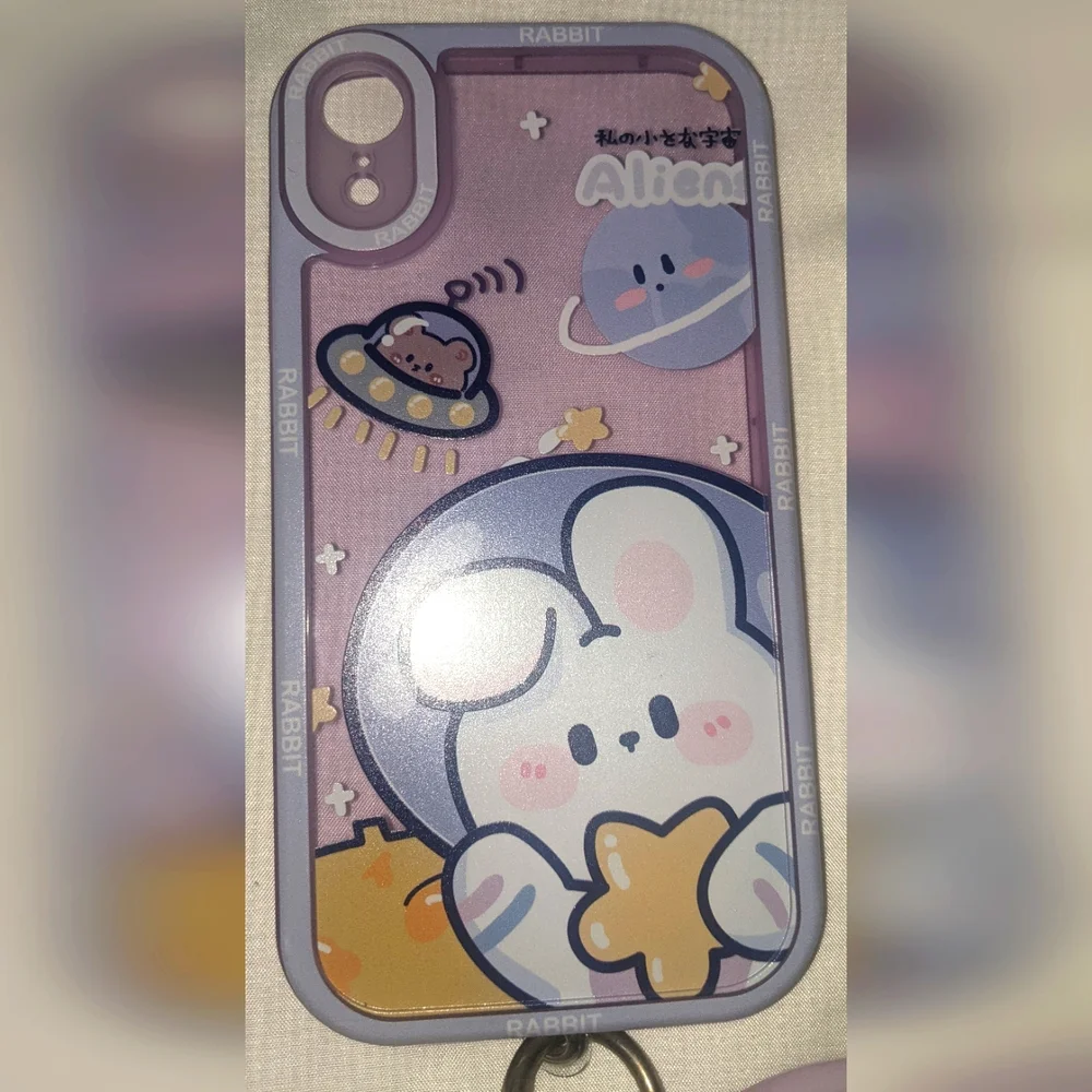Bear Robot & Rabbit Robot iPhone XR Phone cases
